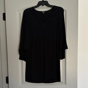 Express Black V-Neck dress